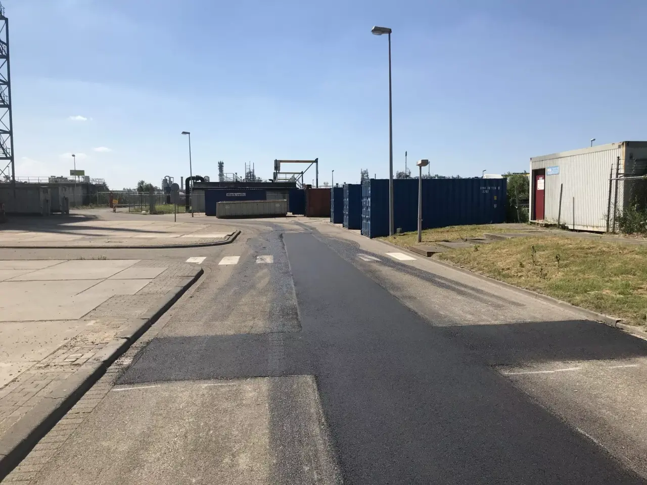 waterplassen asfalt herstellen